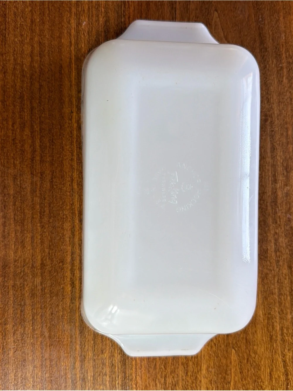 Anchor Hocking Fire King Loaf Pan  Candle Glow Atomic